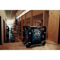 Jobsite Radio with Bluetooth&reg; 5.0 & Power Station, Lithium-Ion, 18 V Oxford Builders Supplies Inc