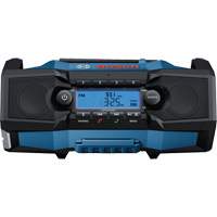 Compact Jobsite Radio with Bluetooth&reg; 5.0, Lithium-Ion, 18 V Oxford Builders Supplies Inc