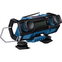 Compact Jobsite Radio with Bluetooth&reg; 5.0, Lithium-Ion, 18 V Oxford Builders Supplies Inc