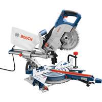 Single-Bevel Slide Miter Saw, 8-1/2", 12 A, 120 V Oxford Builders Supplies Inc