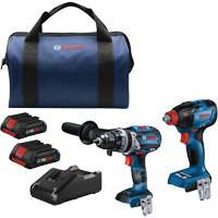 2-Tool Combo Kit, Lithium-Ion, 18 V Oxford Builders Supplies Inc