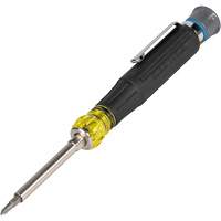 13-in-1 Multi-Bit Pocket Precision Screwdriver, 6-1/2" L, Cushion Grip Handle Oxford Builders Supplies Inc