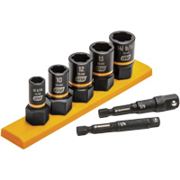 Jeu de douilles d'extraction m&eacute;trique Bolt Biter, 7 Mcx, Chocs, Prise de 1/4"/3/8" Oxford Builders Supplies Inc