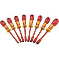 Metric Insulated Nut Driver Set, 1000 V, 8 Pcs Oxford Builders Supplies Inc