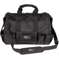 Sac &agrave; outils Phantom 18" pour entrepreneur, Polyester balistique, 25 pochettes, Noir Oxford Builders Supplies Inc