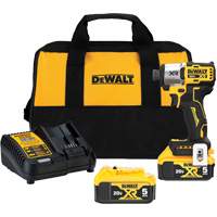 MAX* XR&reg; 3-Speed Impact Driver Kit, 1/4", 1825 in-lbs Max. Torque, 20 V, Lithium-Ion Oxford Builders Supplies Inc