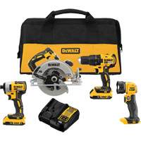 MAX* Cordless Brushless 4-Tool Combo Kit (2.0Ah), 20 V Oxford Builders Supplies Inc