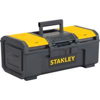 Boîte &agrave; outils, 16" la x Noir/Jaune Oxford Builders Supplies Inc