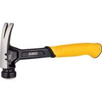 Marteau en acier avec panne arrache-clous, 16 oz, Prise en Acier plein Oxford Builders Supplies Inc