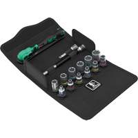 SA 13 Zyklop Comfort Ratchet Set with Reversing Lever, 15 Pcs, 1/4" Drive Size Oxford Builders Supplies Inc