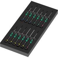 Foam Insert Kraftform Micro Screwdriver Set 2, 13 Pcs. Oxford Builders Supplies Inc