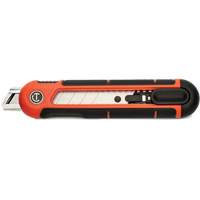 18mm Snap Off Blade Retractable Knife, Steel, Plastic Handle Oxford Builders Supplies Inc