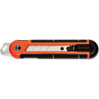 25mm Snap Off Blade Retractable Knife, Steel, Plastic Handle Oxford Builders Supplies Inc