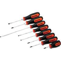 Dual Material Screwdriver Set, 8 Pcs. Oxford Builders Supplies Inc