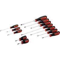 Dual Material Screwdriver Set, 12 Pcs. Oxford Builders Supplies Inc