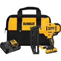 Ensemble de cloueuse droite sans fil pour la finition de cal 16 XR, 20 V, Lithium-ion Oxford Builders Supplies Inc