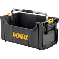 ToughSystem&reg; Tote with Carrying Handle, 12-1/2" W x 21-9/10" D x 21-9/10" H, Black Oxford Builders Supplies Inc