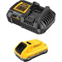 Ensemble de bloc-pile et chargeur XR POWERPACK, Lithium-ion, 20 V, 4 Ah Oxford Builders Supplies Inc