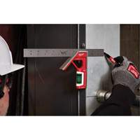 Magnetic Combination Square, 12" L, Stainless Steel, Plain Oxford Builders Supplies Inc