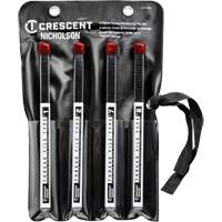 4-Piece Thread Restoring File Set, Square, 9" Oxford Builders Supplies Inc
