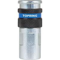 Raccord industriel rapide QUIKSILVER 2, Acier zingu&eacute;, 1/4", NPT femelle, 362 PSI Oxford Builders Supplies Inc