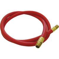 Tuyau de raccordement pour d&eacute;vidoir de tuyau, Air, Caoutchouc EDPM, 1/2" dia. x 5', 300 psi, 1/2 NPT Oxford Builders Supplies Inc