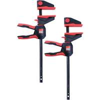 Ensemble de serre-joints &agrave; g&acirc;chette pour barres &agrave; une main avec poign&eacute;e rotative &agrave; 360°, 12" (304,8 mm) Oxford Builders Supplies Inc