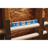 Tool Box Level, Box, 1' L, Aluminum, 4, Magnetic Oxford Builders Supplies Inc
