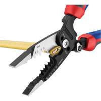 Forged Wire Stripper with KNIPEXTEND Handle, 8" L, 10 - 20 AWG Oxford Builders Supplies Inc