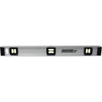 Contractor's Level with Rule, I-Beam, 2' L, Aluminum, 3, Non-Magnetic Oxford Builders Supplies Inc