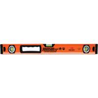 Level with Protective End-Caps, Box, 2' L, Aluminum, 3, Magnetic Oxford Builders Supplies Inc