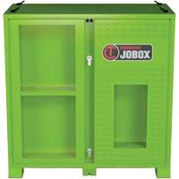 Ventilated Onsite PPE Storage Cabinet, Steel, High-Visibility Lime Green Oxford Builders Supplies Inc