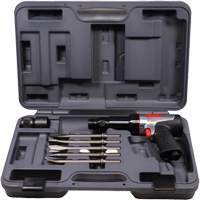 Marteau pneumatique robuste avec burins, 21,8 pi³/min, 1/4" NPT, 2600 coups/min, 3/4" x 3-3/4" (19,05 mm x 95,25 mm) Oxford Builders Supplies Inc