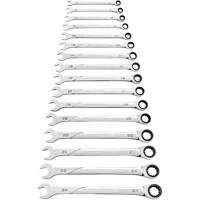 Jeu de cl&eacute;s 120XP Universal Spline XL, Combinaison &agrave; cliquet, 16 morceaux, M&eacute;trique Oxford Builders Supplies Inc
