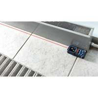 BLAZE Red Beam Laser Measure, 0' - 165' (0 m - 50.2 m) Range, Digital (Electronic) Oxford Builders Supplies Inc