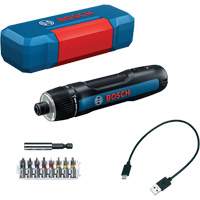 Rechargeable Screwdriver, 1/4", 4 V Oxford Builders Supplies Inc