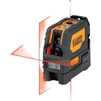 Niveau laser &agrave; croix rouge &agrave; autonivellement, avec point &agrave; plomb rouge Oxford Builders Supplies Inc