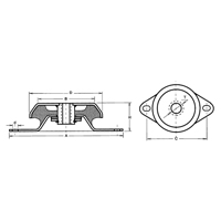 Anti-Vibration Cupmounts Oxford Builders Supplies Inc