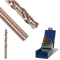 Foret de s&eacute;rie courte &agrave; diam&egrave;tres num&eacute;rot&eacute;s SST+, Acier rapide, #1, 3-11/16" lo, 2-1/4" Cannelure, 135° Angle Oxford Builders Supplies Inc