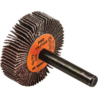 Flap Wheels-Coolcut Flap Wheels, Aluminum Oxide, 80 Grit, 1-1/2" x 3/8" x 1/4" Oxford Builders Supplies Inc