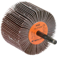 Flap Wheels-Coolcut Flap Wheels, Aluminum Oxide, 80 Grit, 2-1/2" x 1-1/2" x 1/4" Oxford Builders Supplies Inc