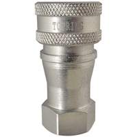 Hydraulic Quick Coupler - Steel Manual Coupler, Brass/Stainless Steel Oxford Builders Supplies Inc