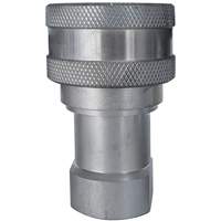 Hydraulic Quick Coupler - Stainless Steel Manual Coupler, Brass/Stainless Steel Oxford Builders Supplies Inc