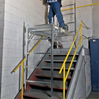 &eacute;chafaudages mobiles - &eacute;chafaudage maxi carr&eacute;, Cadre Aluminium, 74" p x 75" h Oxford Builders Supplies Inc