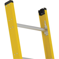 Industrial Extra Heavy-Duty Straight Ladders (5600 Series), 8', Fibreglass, 375 lbs., CSA Grade 1AA Oxford Builders Supplies Inc