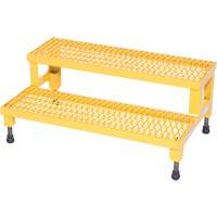 Adjustable Step-Mate Stand, 2 Step(s), 36-3/16" W x 22-7/8" L x 15-1/4" H, 500 lbs. Capacity Oxford Builders Supplies Inc