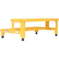 Adjustable Step-Mate Stand, 2 Step(s), 36-3/16" W x 22-7/8" L x 15-1/4" H, 500 lbs. Capacity Oxford Builders Supplies Inc