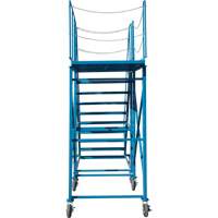 &eacute;chelle &agrave; neige, Acier, 10 Marches, 99" ha, 85-1/2" p, 48" Marche, Stri&eacute; Oxford Builders Supplies Inc