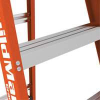 Escabeau, 12', Fibre de verre, Capacit&eacute; 375 lb, Type 1AA Oxford Builders Supplies Inc