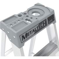 Step Ladder with Paint Tray, 10', Aluminum, 225 lbs. Capacity, Type 2 Oxford Builders Supplies Inc